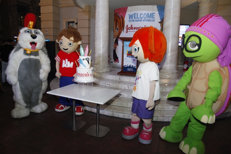 Launching of Johnson's Kids Hair Salon at KidzMondo